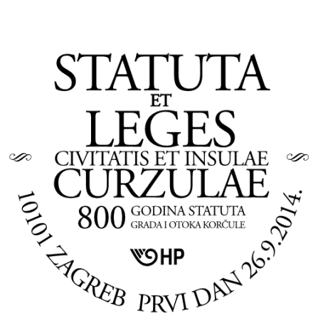 800 GODINA STATUTA GRADA I OTOKA KORČULE