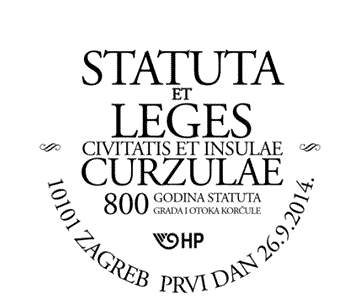800 GODINA STATUTA GRADA I OTOKA KORČULE