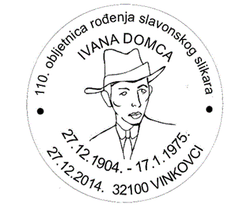 110. OBLJETNICA ROĐENJA SLAVONSKOG SLIKARA IVANA DOMCA