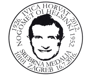 IVICA HORVAT - NOGOMET (srebrna medalja) OI HELSINKI 1952.
