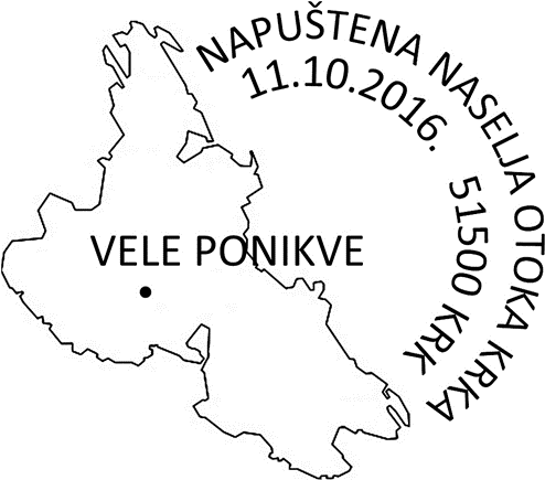 NAPUŠTENA NASELJA OTOKA KRKA, VELE PONIKVE