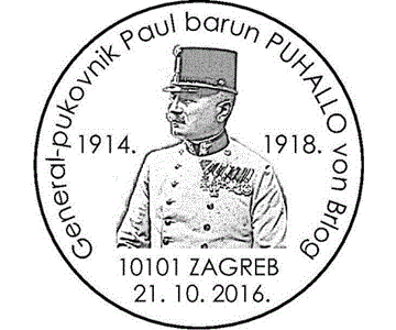 GENERAL-PUKOVNIK PAUL BARUN PUHALLO VON BRLOG