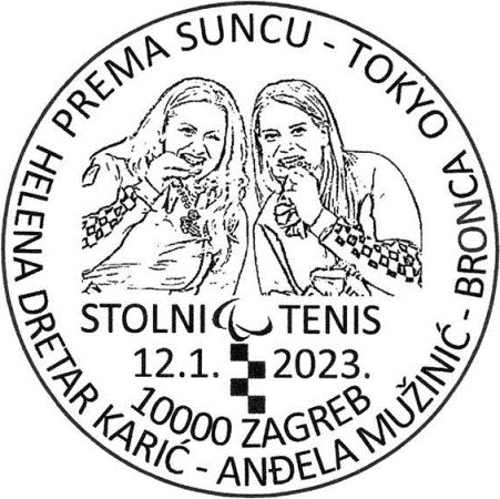 PREMA SUNCU - TOKYO JELENA DRETAR KARIĆ - ANĐELA MUŽINIĆ – BRONCA – STOLNI TENIS